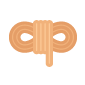 Icona di una coda con un nodo