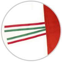 Fettucce tricolore per bandiere